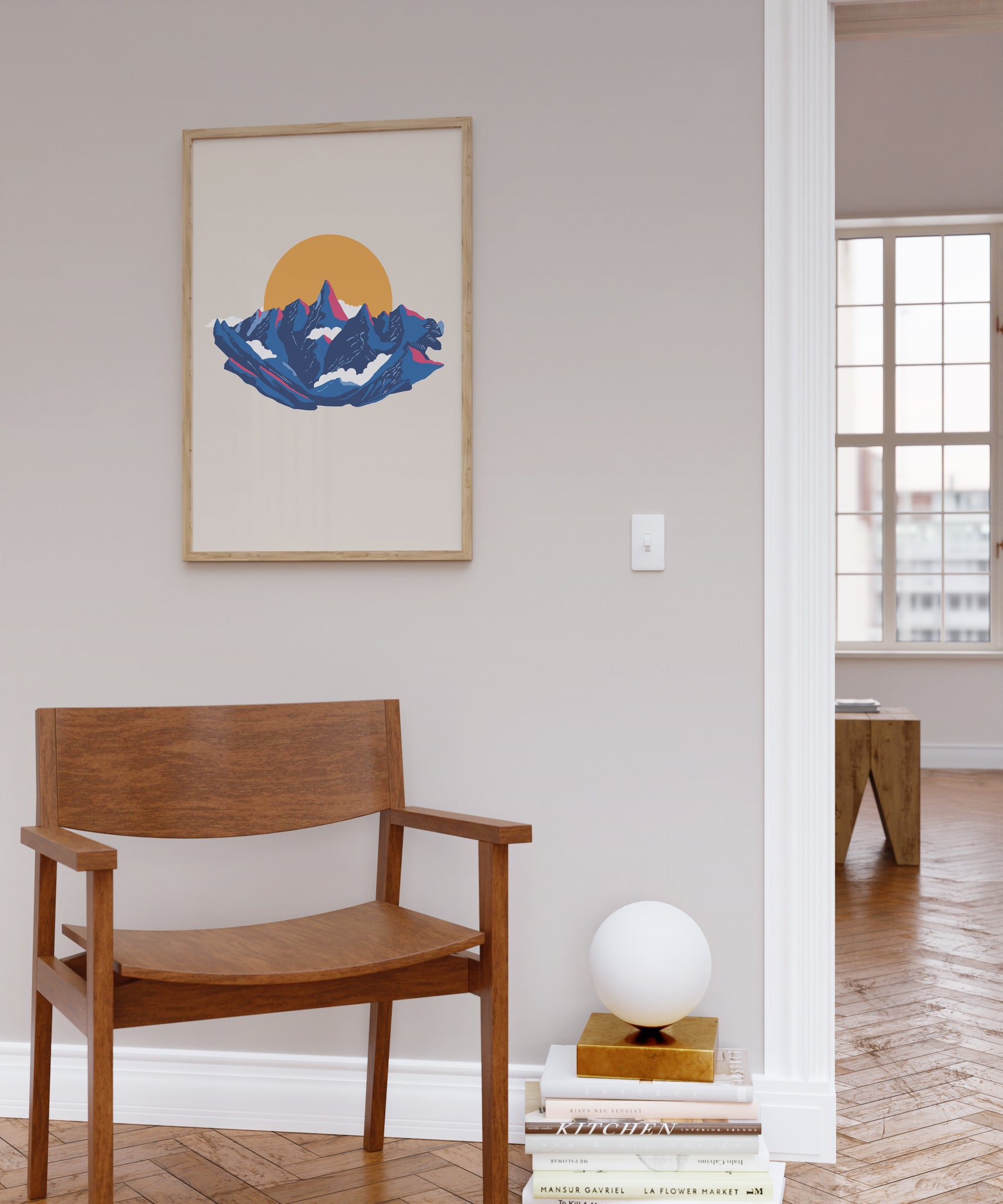 Sunset Crest The Poster Square